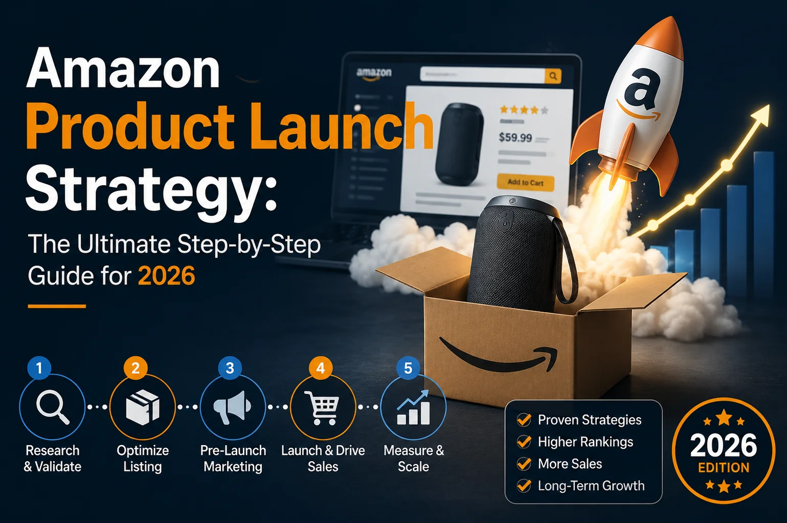 Amazon Product Launch Strategy: The Ultimate Step-by-Step Guide for 2026