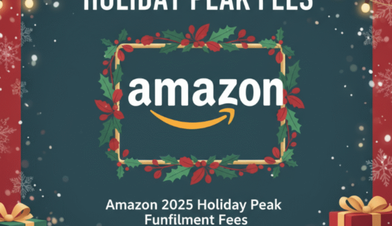 Amazon 2025 Holiday Peak Fulfillment Fees