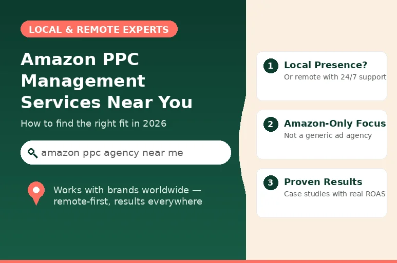 Amazon PPC Management Services Near Me: How to Find the Right Fit in 2026