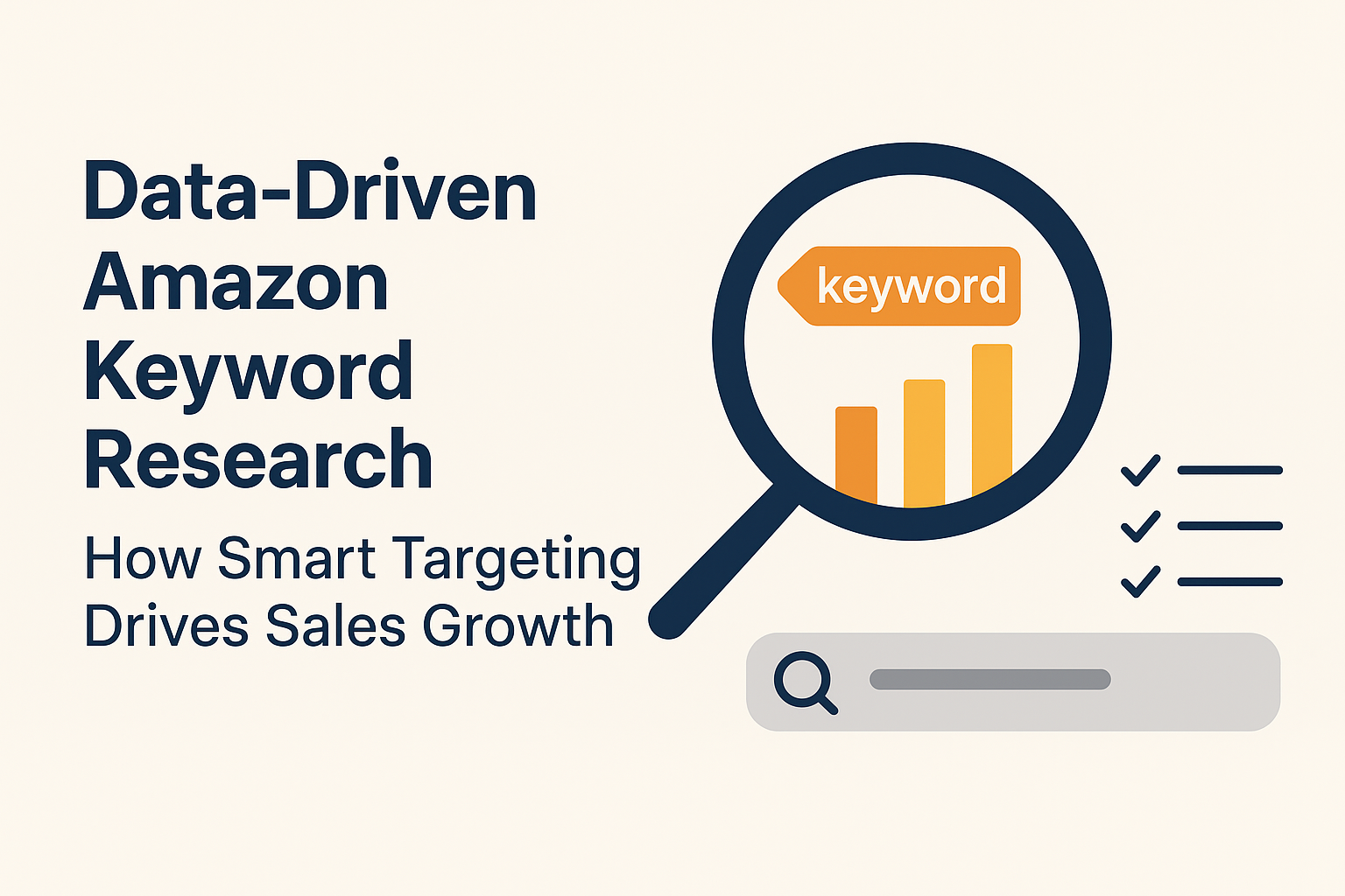 Data-Driven Amazon Keyword Research: How Smart Targeting Drives Sales Growth
