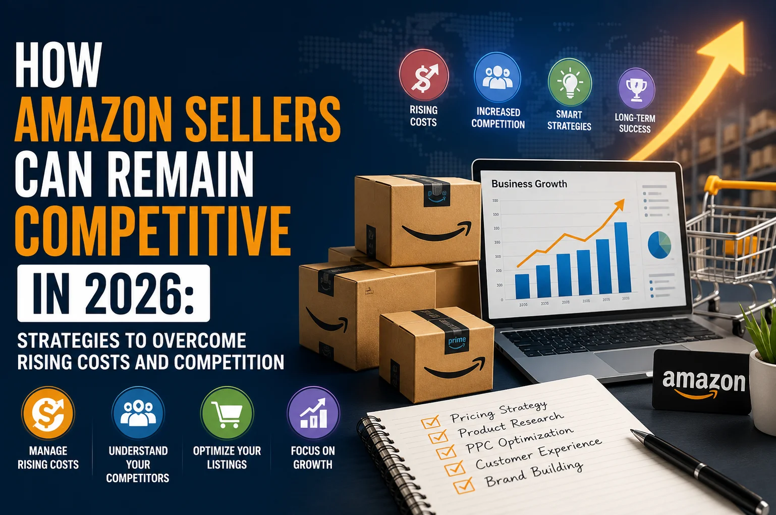 How Amazon Sellers Can Remain Competitive in 2026: Strategies to Overcome Rising Costs and Competition