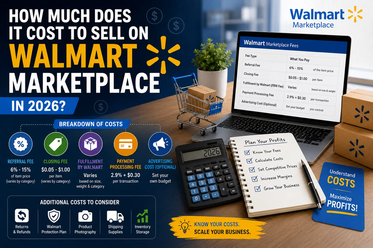 How Much Does It Cost to Sell on Walmart Marketplace in 2026?