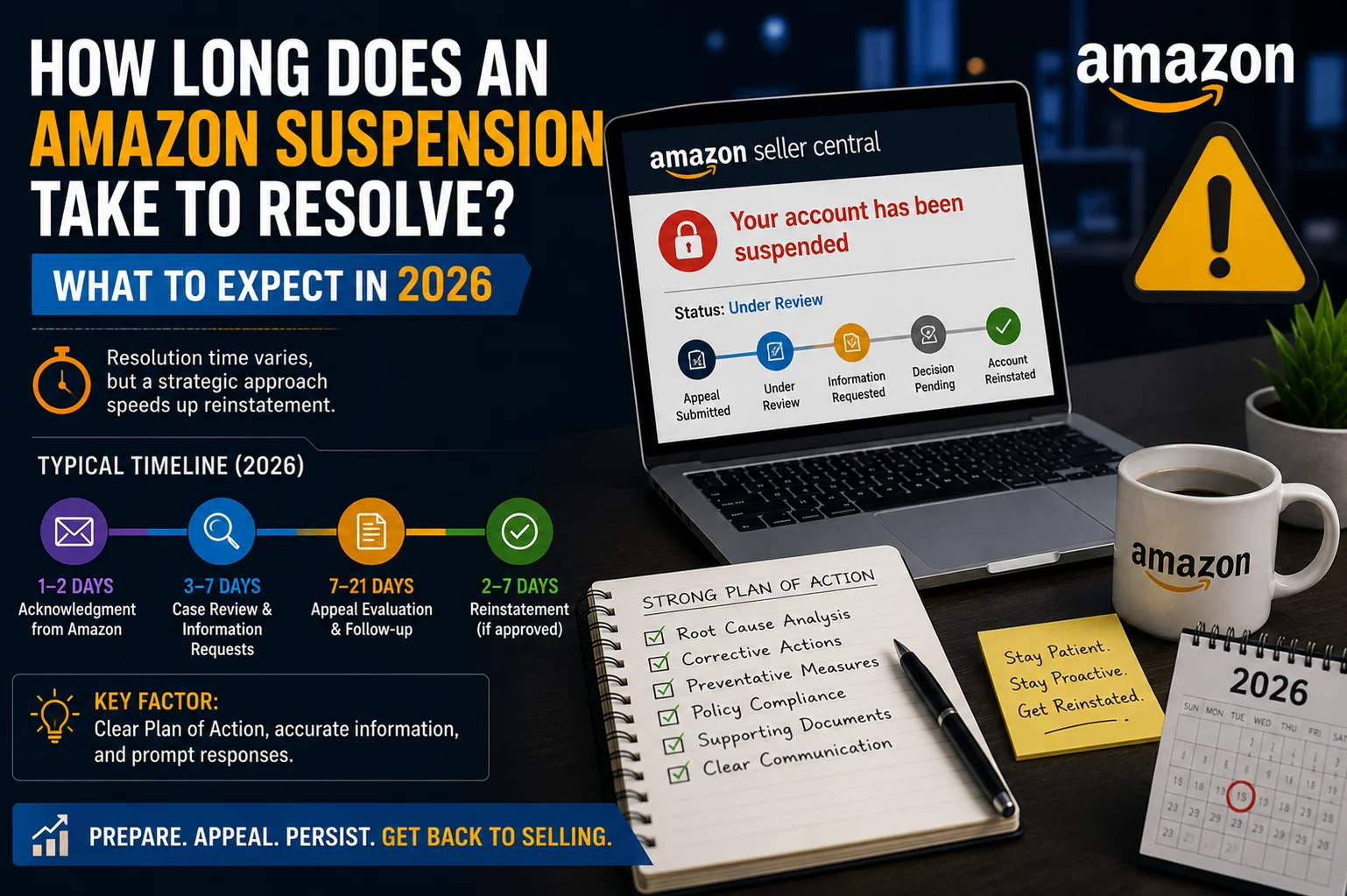 How Long Does an Amazon Suspension Take to Resolve? What to Expect in 2026