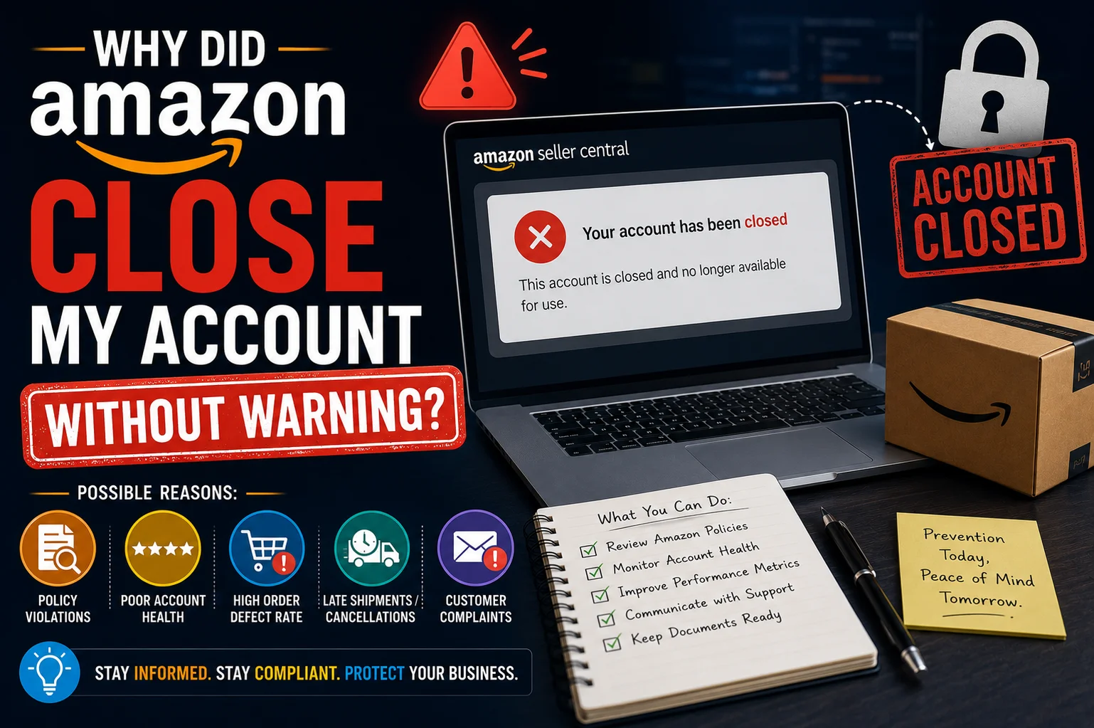 Why Did Amazon Close My Account Without Warning?