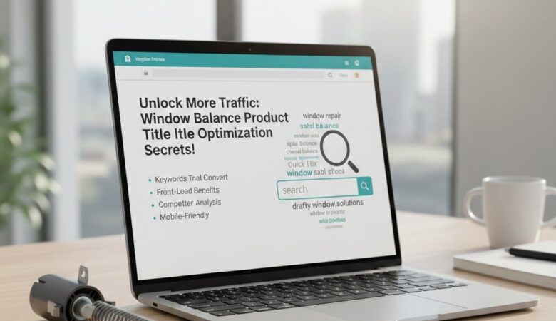 Window Balance Product Title Optimization: A Complete SEO Guide