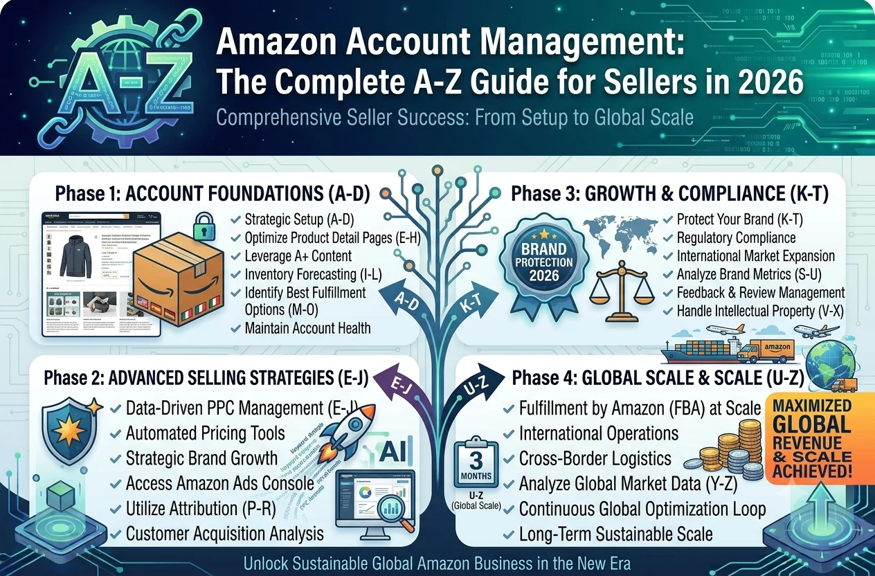 Amazon Account Management: The Complete A-Z Guide for Sellers in 2026
