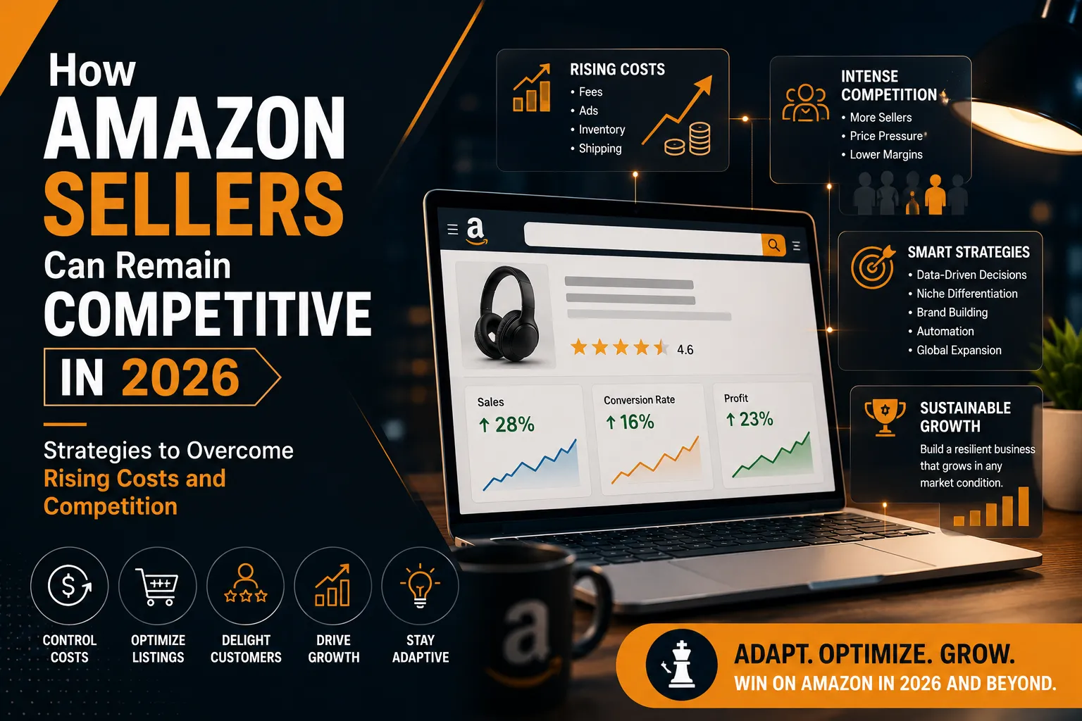 How Amazon Sellers Can Remain Competitive in 2026: Strategies to Overcome Rising Costs and Competition