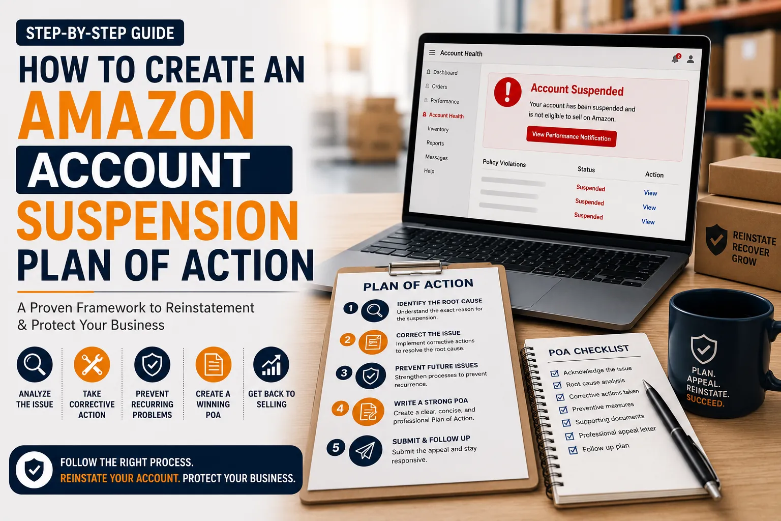 How to Create an Amazon Account Suspension Plan of Action